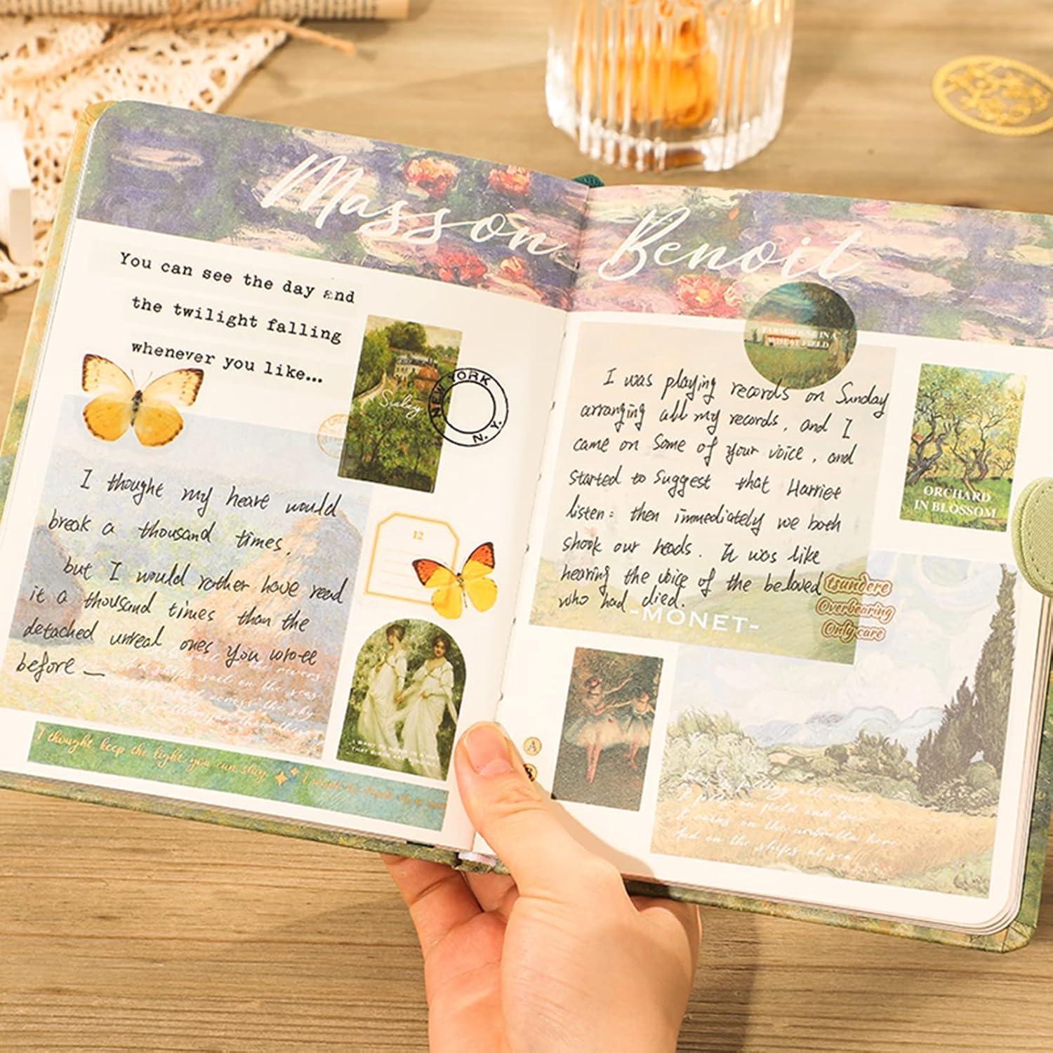 Van Gogh Jumbo journaling kit for 2026 with diary, stickers & bookmark