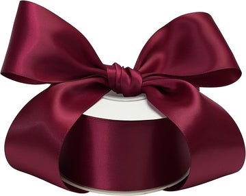 Rich Wine Premium 1.5 inch Satin Ribbon l Pack of 1 (10 meters)
