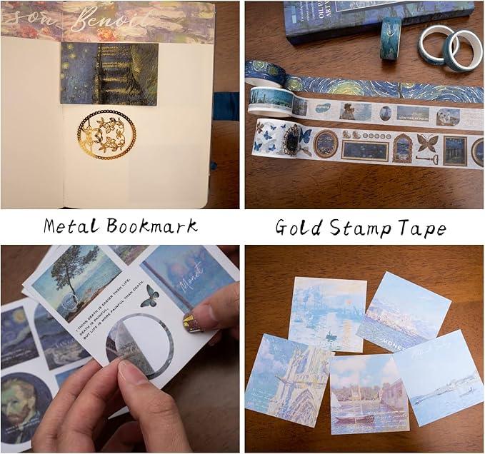 Van Gogh Jumbo journaling kit for 2026 with diary, stickers & bookmark