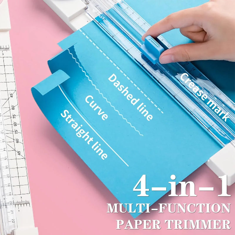 4 In 1 Paper Trimmer I 4 different designs of cutting I LAST DAY OF OFFER
