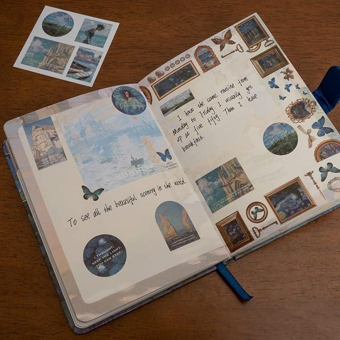 Van Gogh Jumbo journaling kit for 2026 with diary, stickers & bookmark