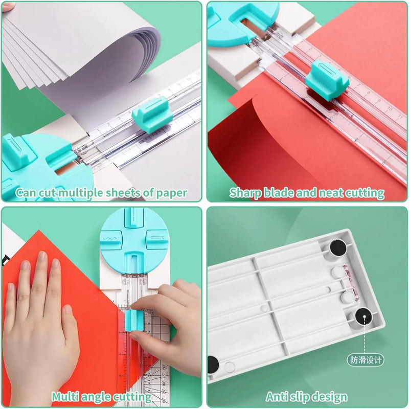 4 In 1 Paper Trimmer I 4 different designs of cutting I LAST DAY OF OFFER
