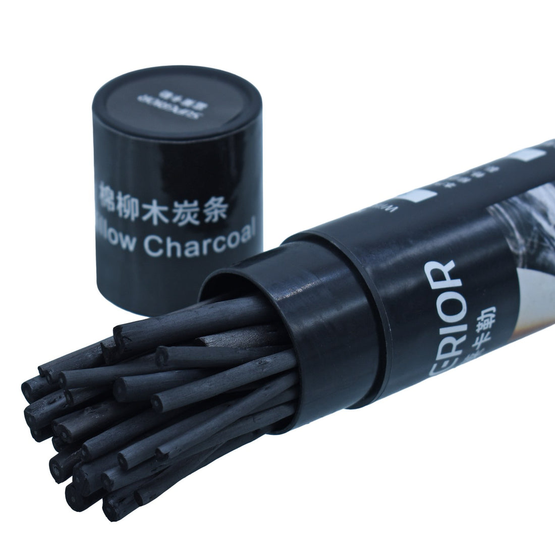 Superior Willow Charcoal Stick l  2-4mm l 20 Pcs l