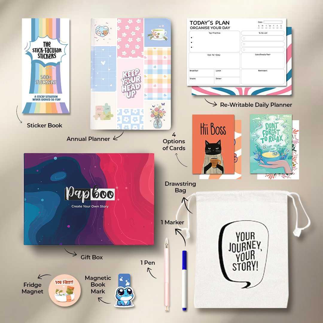 Keep Your Head Up Annual Planner Kit 2026 (FREE SHIPPING)