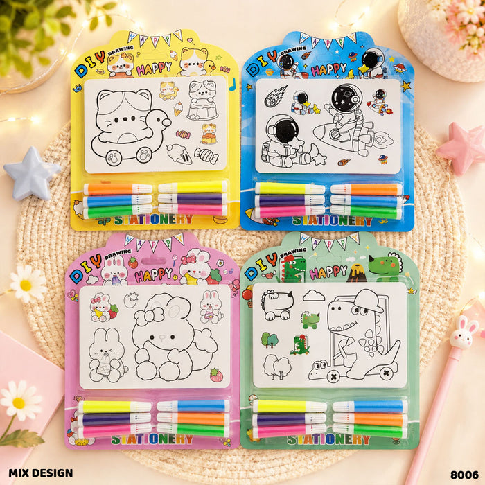 Kids Gift Set - Stationery Return Gift Combo (Design 10)