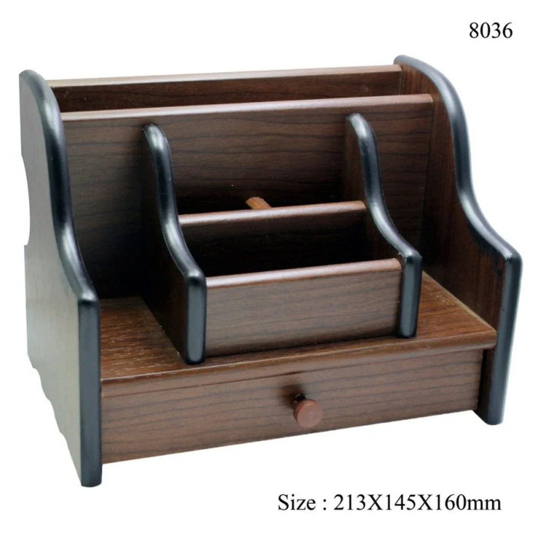 Wooden Pen Stand 8036