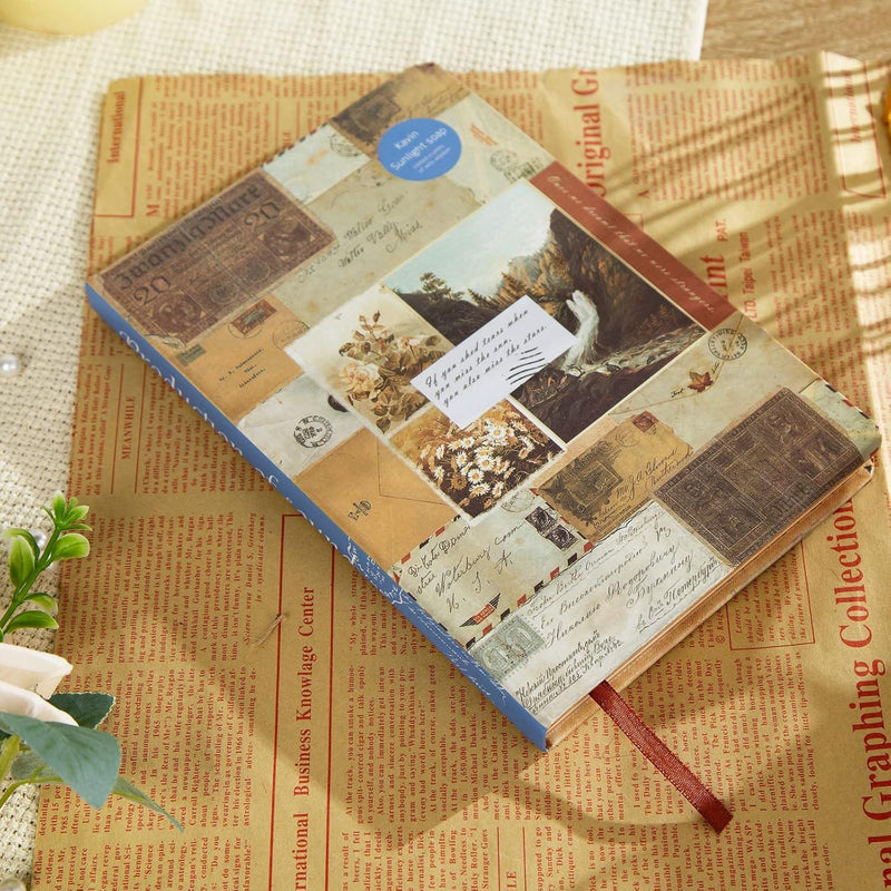 Vintage Ancient Egypt planner undated printed diary hardcover l 220  GSM l Pack of 1 notebook
