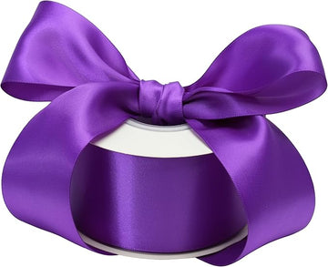 Purple Premium 1.5 inch Satin Ribbon l Pack of 1 (10 meters)
