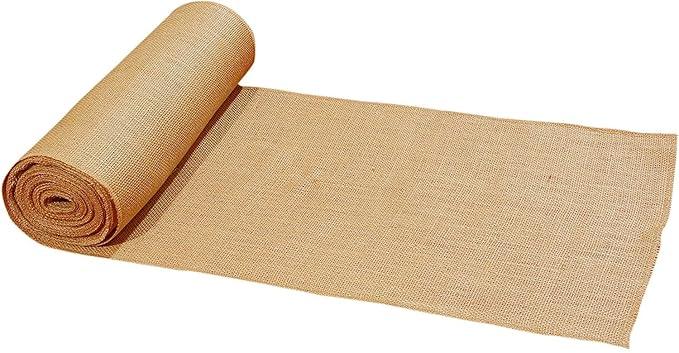 (Buy 1 Get 1 Free) Jute Roll Burlap roll 12x39 Inch for product shoot and decoration
