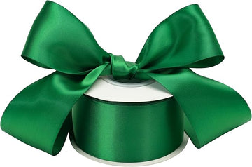Christmas green Premium 1.5 inch Satin Ribbon l Pack of 1 (10 meters)
