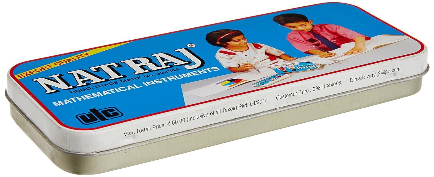 Natraj export geometry set for students & artists (pack of 1) – Inkarto