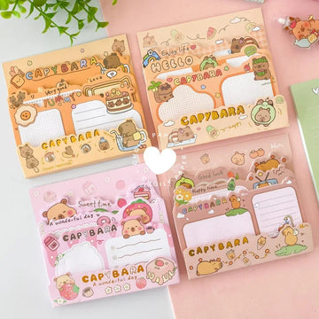 Cute Cartoon Sticky Note Pads - Large Size (105x98mm)