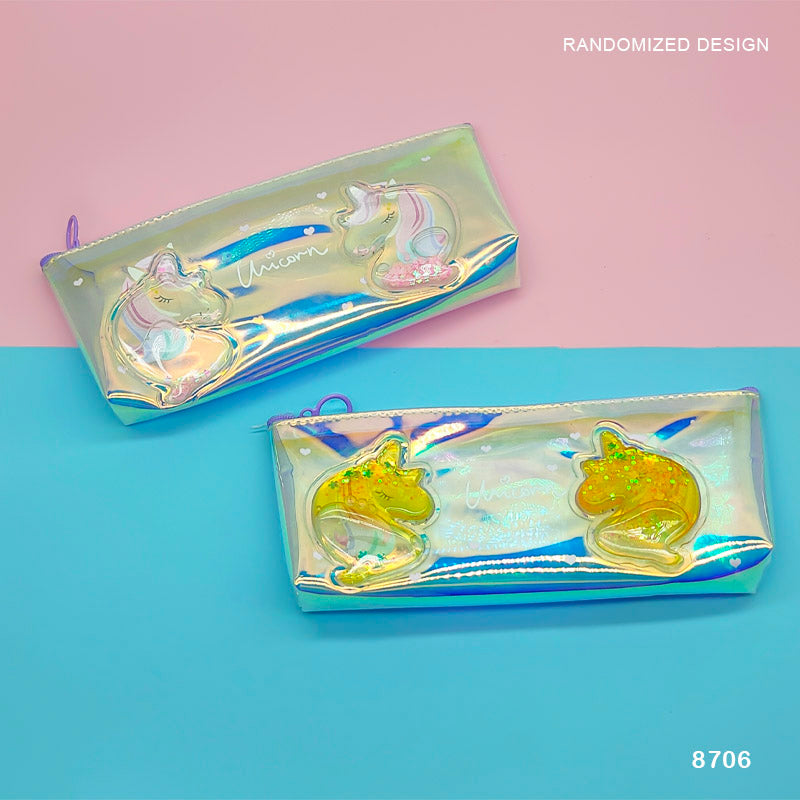 Pencil Pouch Pen Case for School & Office (Design 3)