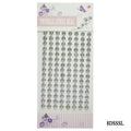 Sticker Pearl Silver Twinkle Jewel Seal 8DSSSL