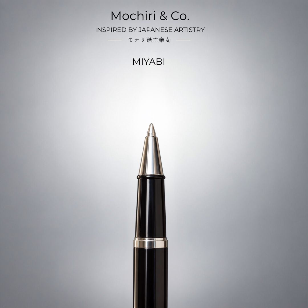 Mochiri & Co. – MIYABI Premium Roller Pen | Refined Metal Roller Pen