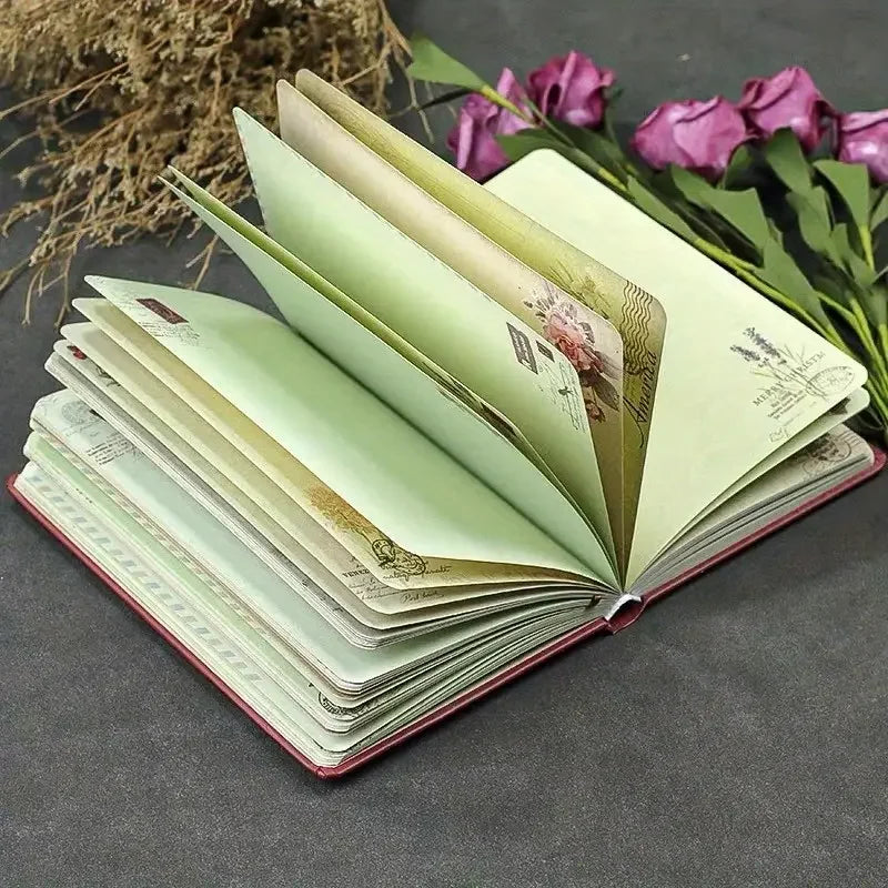 Vintage retro Undated Journal I Aesthetic Retro Edition with thick pages