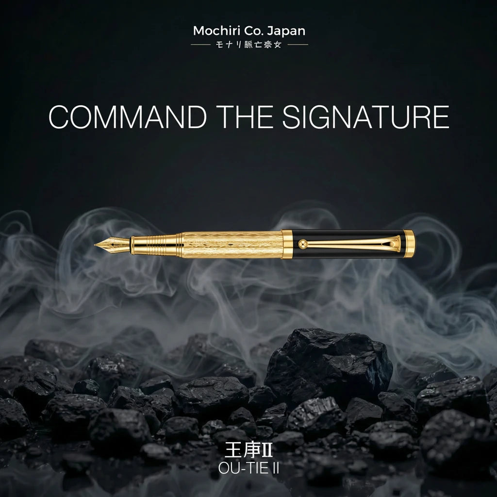 Mochiri & Co. Japan – Ō-Tei II Edition Fountain Pen 王帝 II Signature Authority Writing Instrument