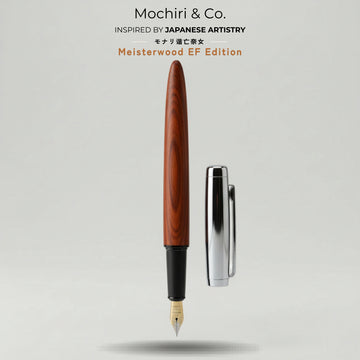 Mochiri & Co.  – Meisterwood EF Edition Fountain Pen I German Nib With Japanese Design