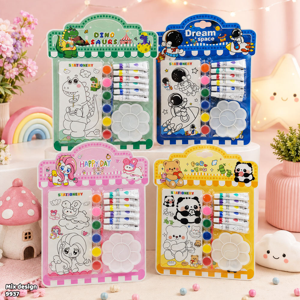 Kids Gift Set - Stationery Return Gift Combo (Design 11)