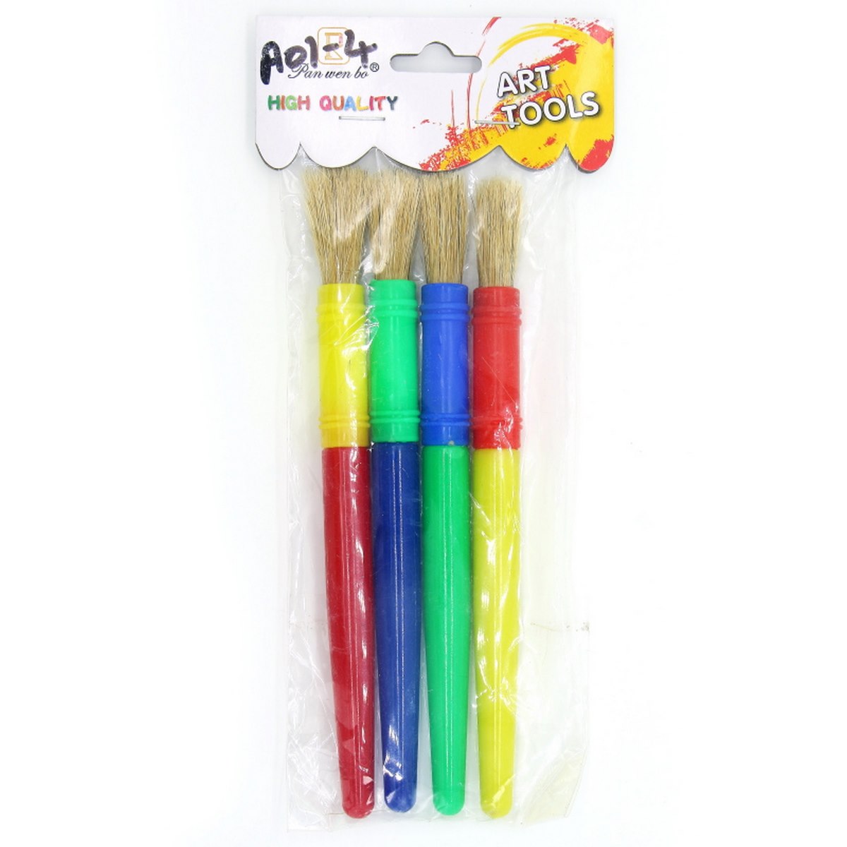 Painting Brush Round Set 4 Piece A01-4