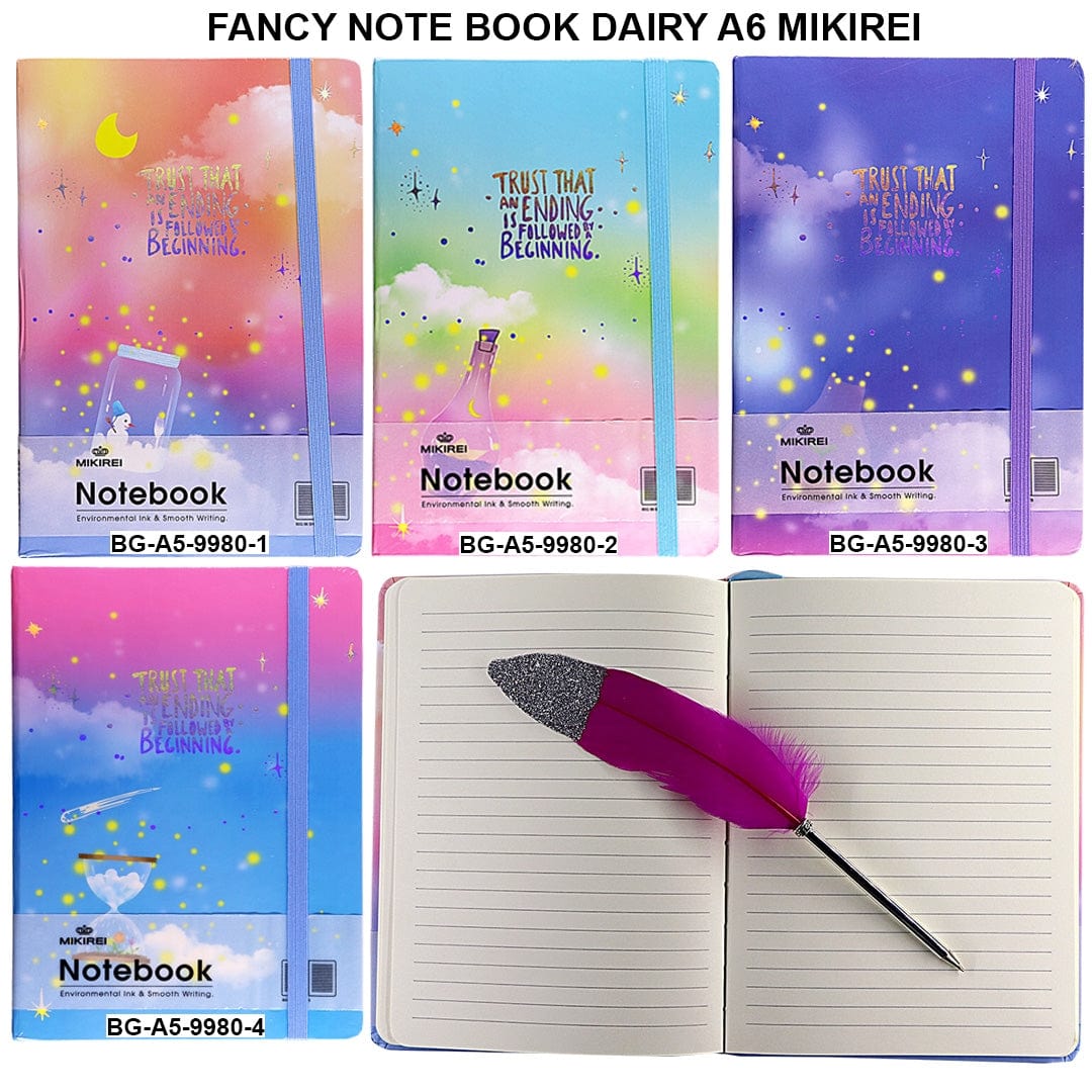 Ravrai Craft - Mumbai Branch Educational Books & Notebooks NOTE BOOK DAIRY A5 MIKIREI A5-9980