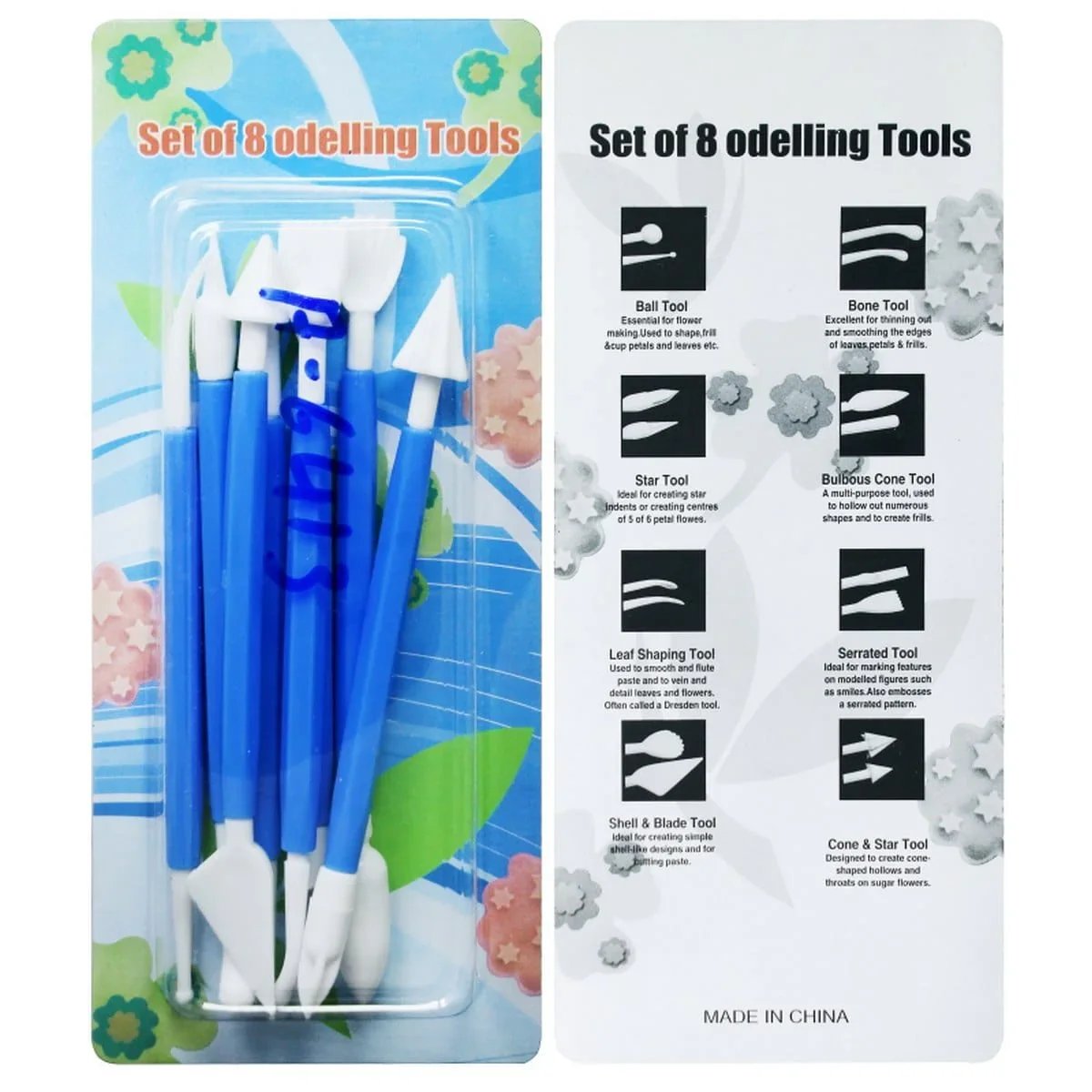 Craft Art Tools Set High Quality 8 Pcs Set A6413