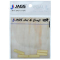 Acrylic Alphabet Gold I 12 Pcs Set AAG5P-I