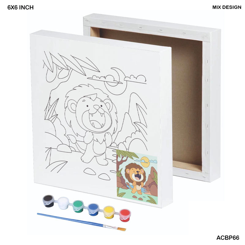 Canvas Board Printed 6X6 Inch (Acbp66)