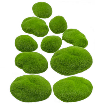 Artificial Grass Stones – DIY Craft, Aquarium, Terrarium & Decor | Pack of 1