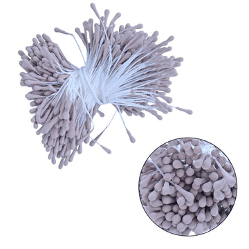 Artificial Flower Polons Grey Design 1