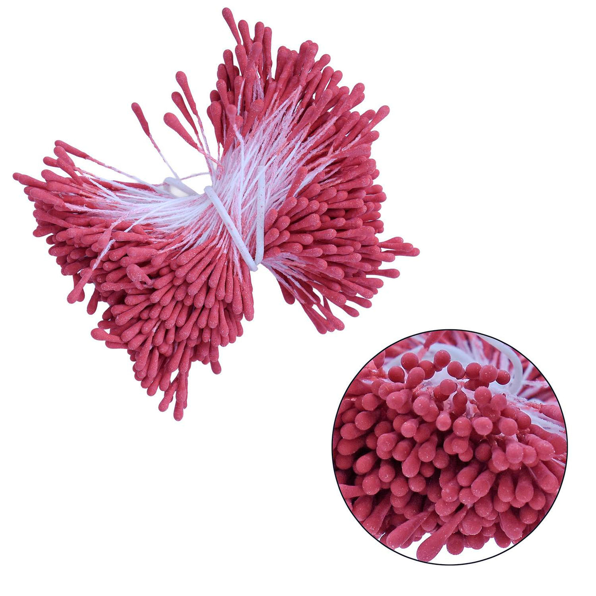 Artificial Flower Polons Red Design 1