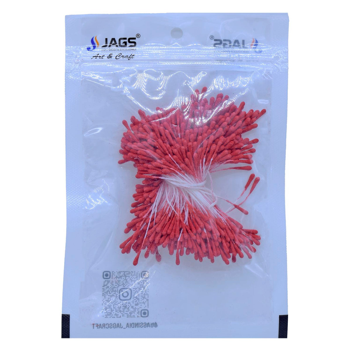 Artificial Flower Polons Red Design 1 size view