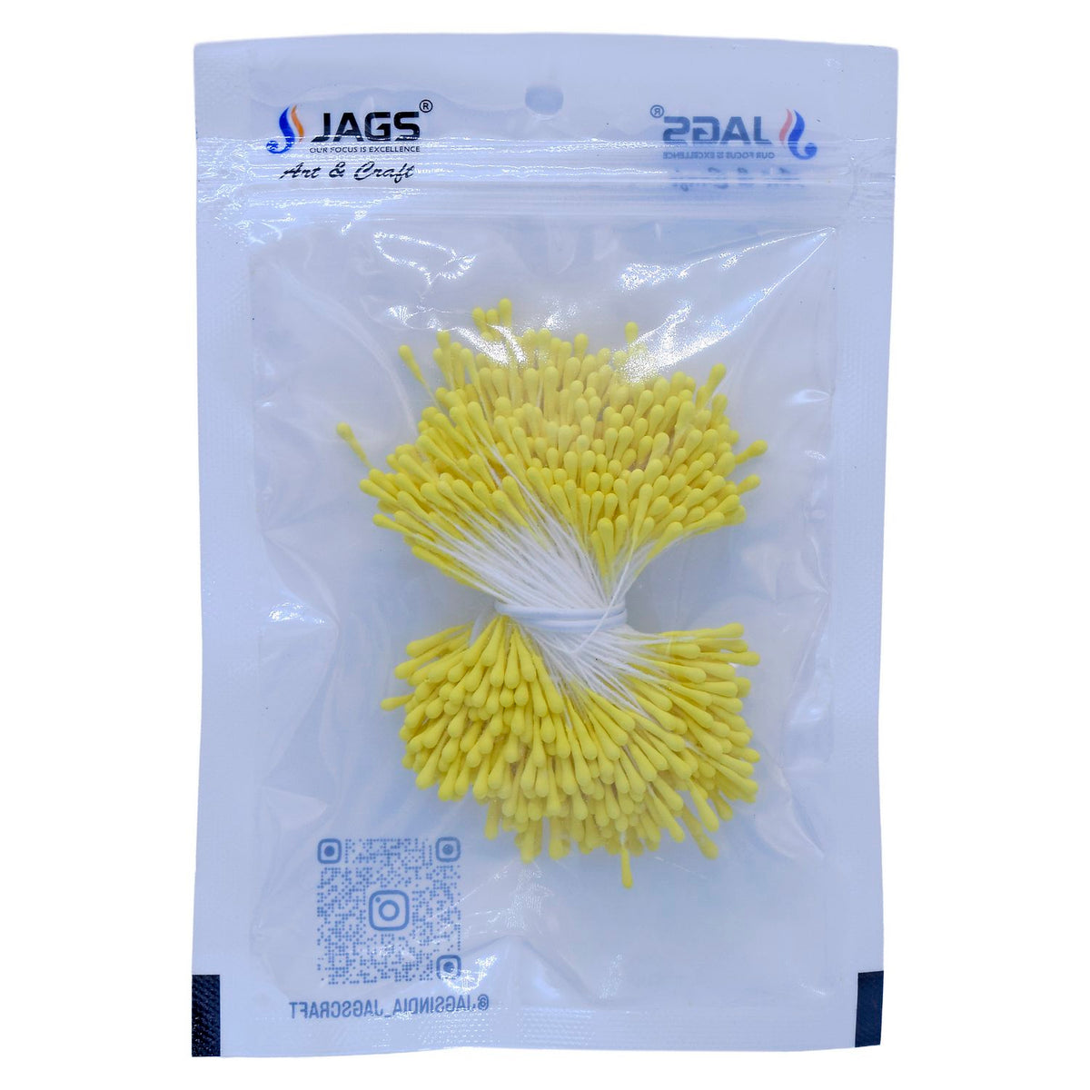 Artificial Flower Polons Yellow Design 1 size view