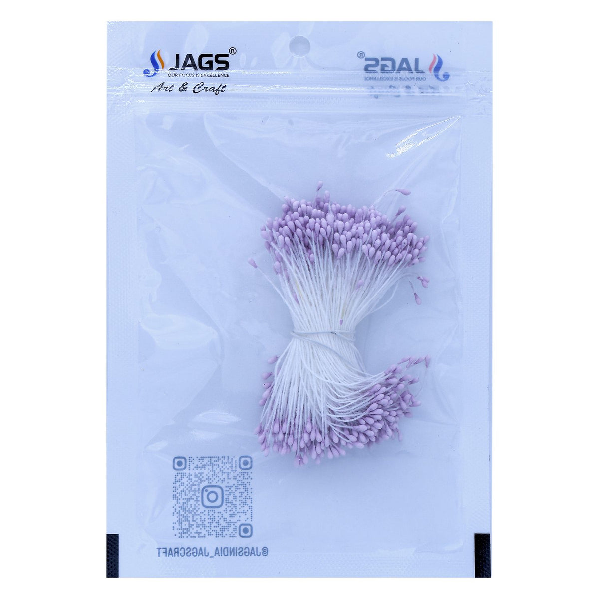 Artificial Flower Polons Light Purple Design 2 size view