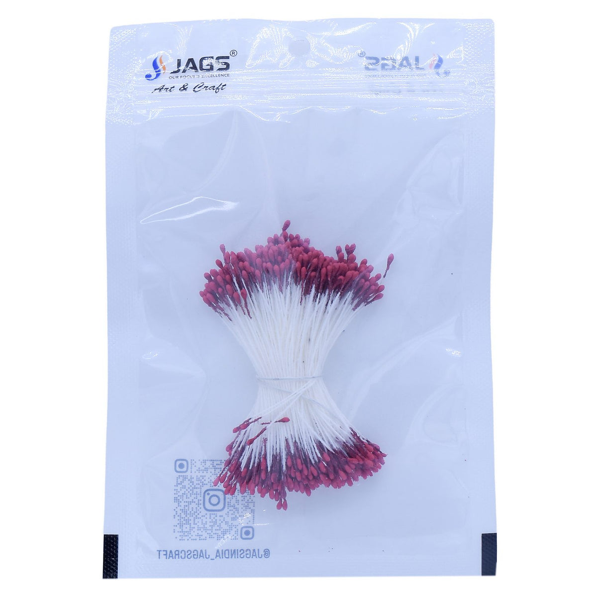 Artificial Flower Polons Red Design 2 size view