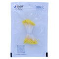 Artificial Flower Polons Yellow Design 2 size view