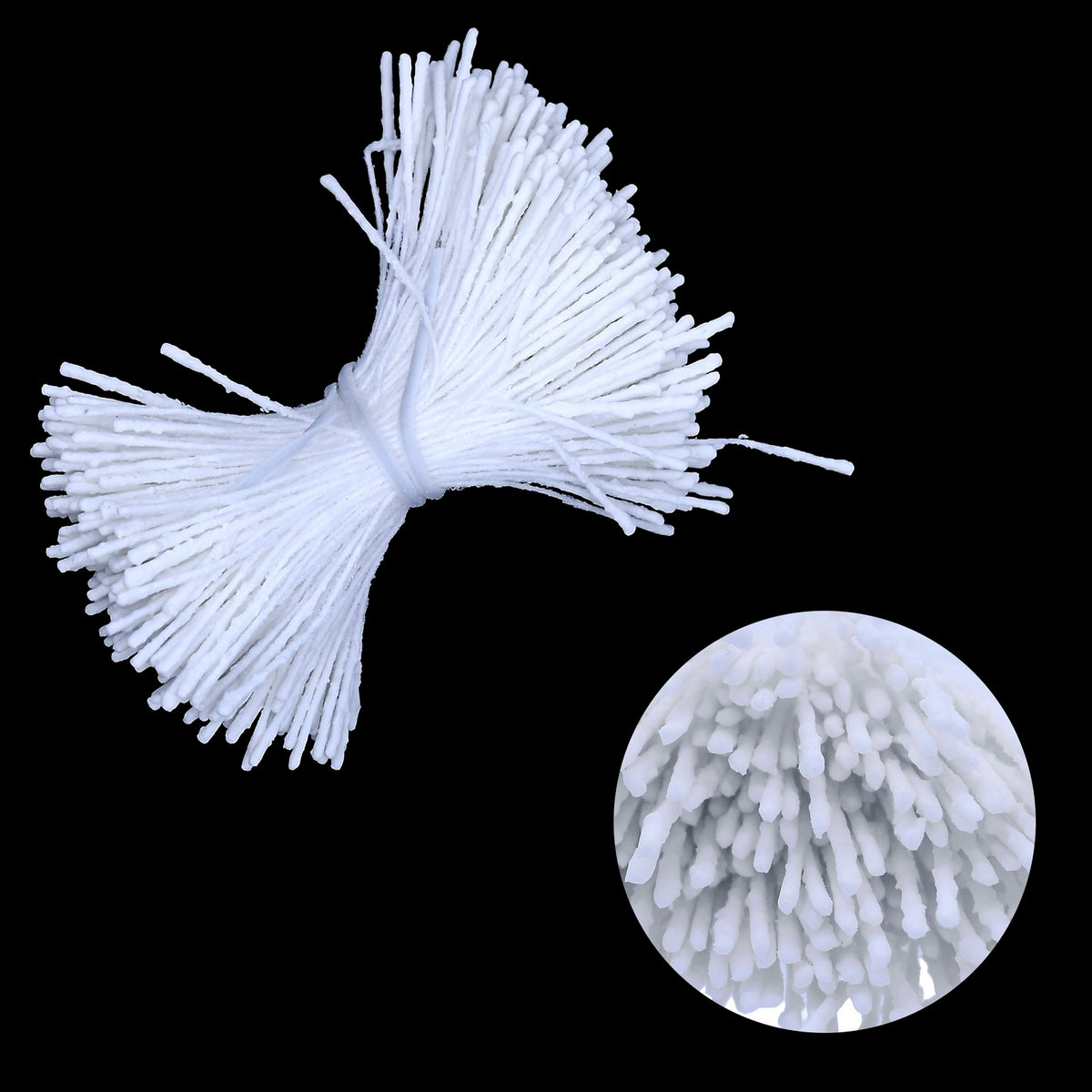 Artificial Flower Polons White Design 3