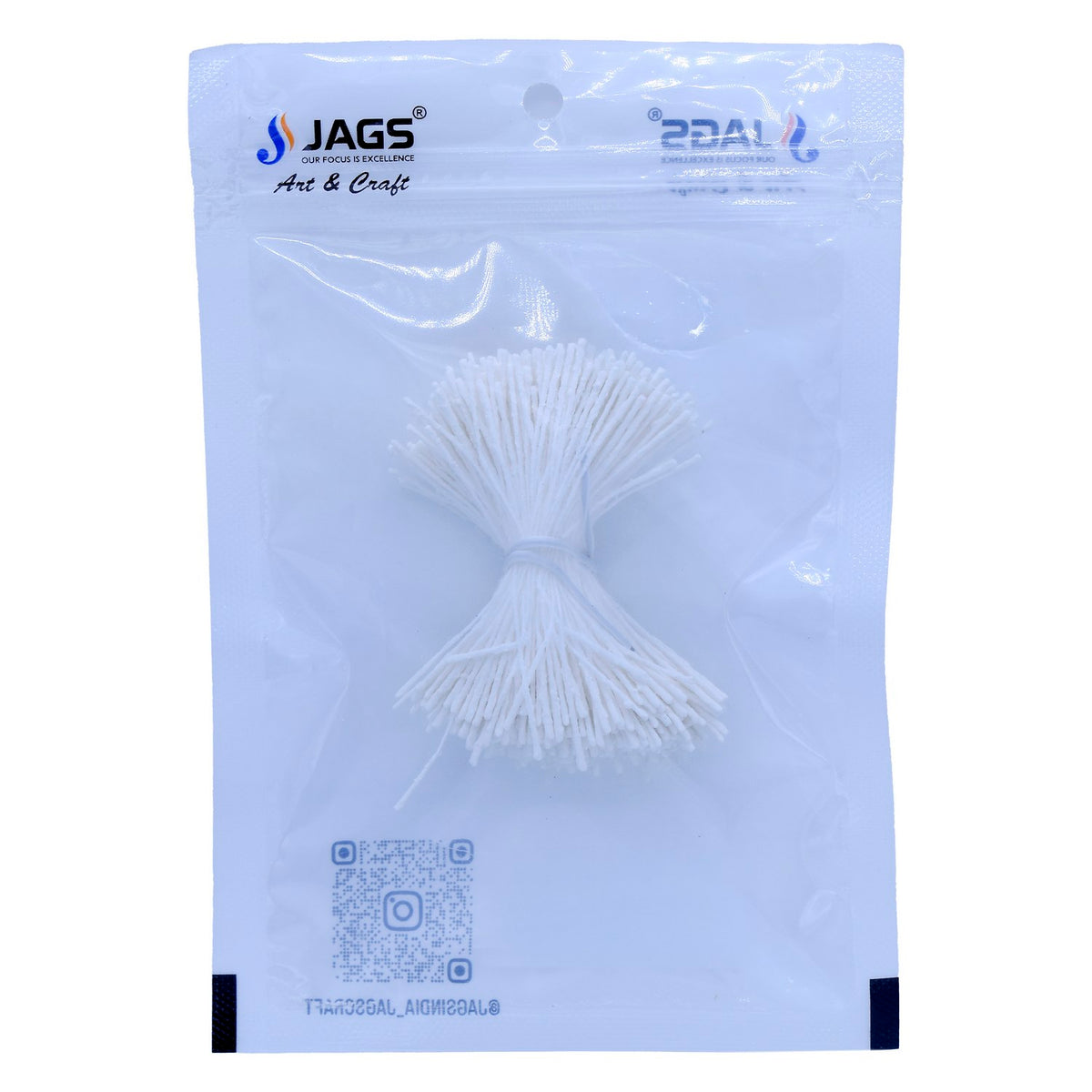 Artificial Flower Polons White Design 3 size view