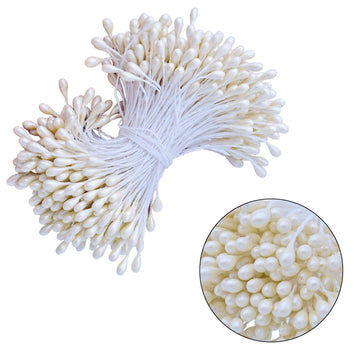 Artificial Flower Polons Cream Design 4