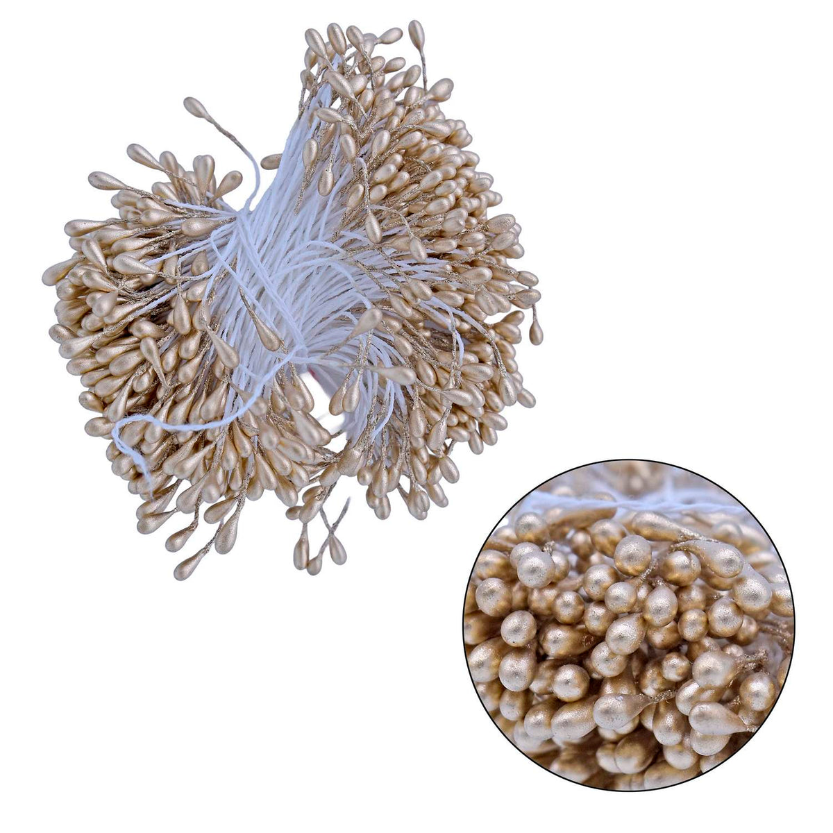 Artificial Flower Polons Golden Design 4