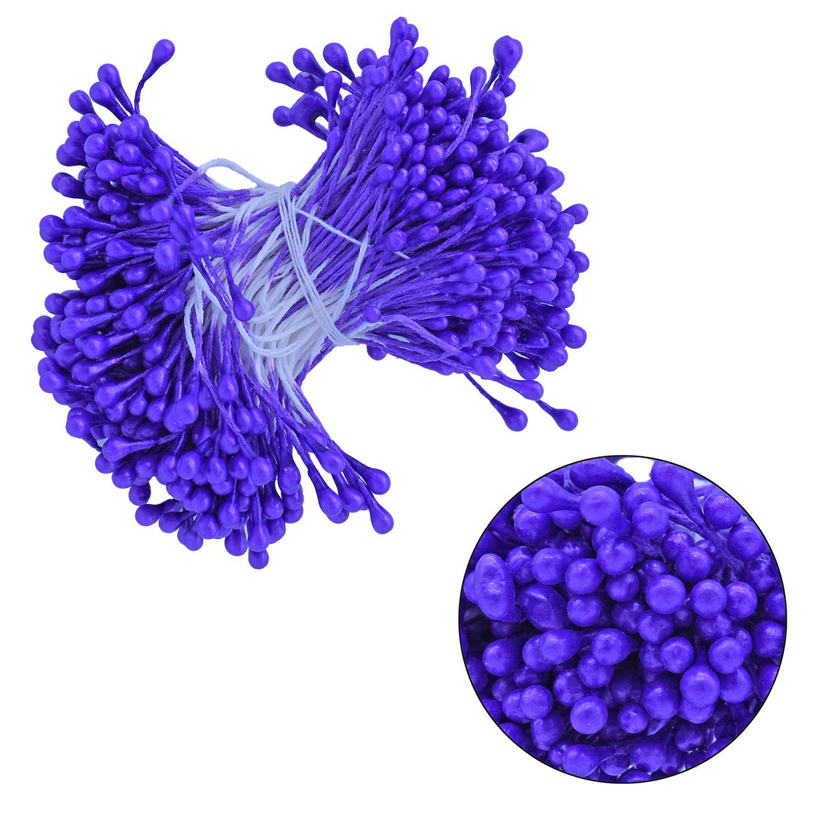 Artificial Flower Polons Purple Design 4