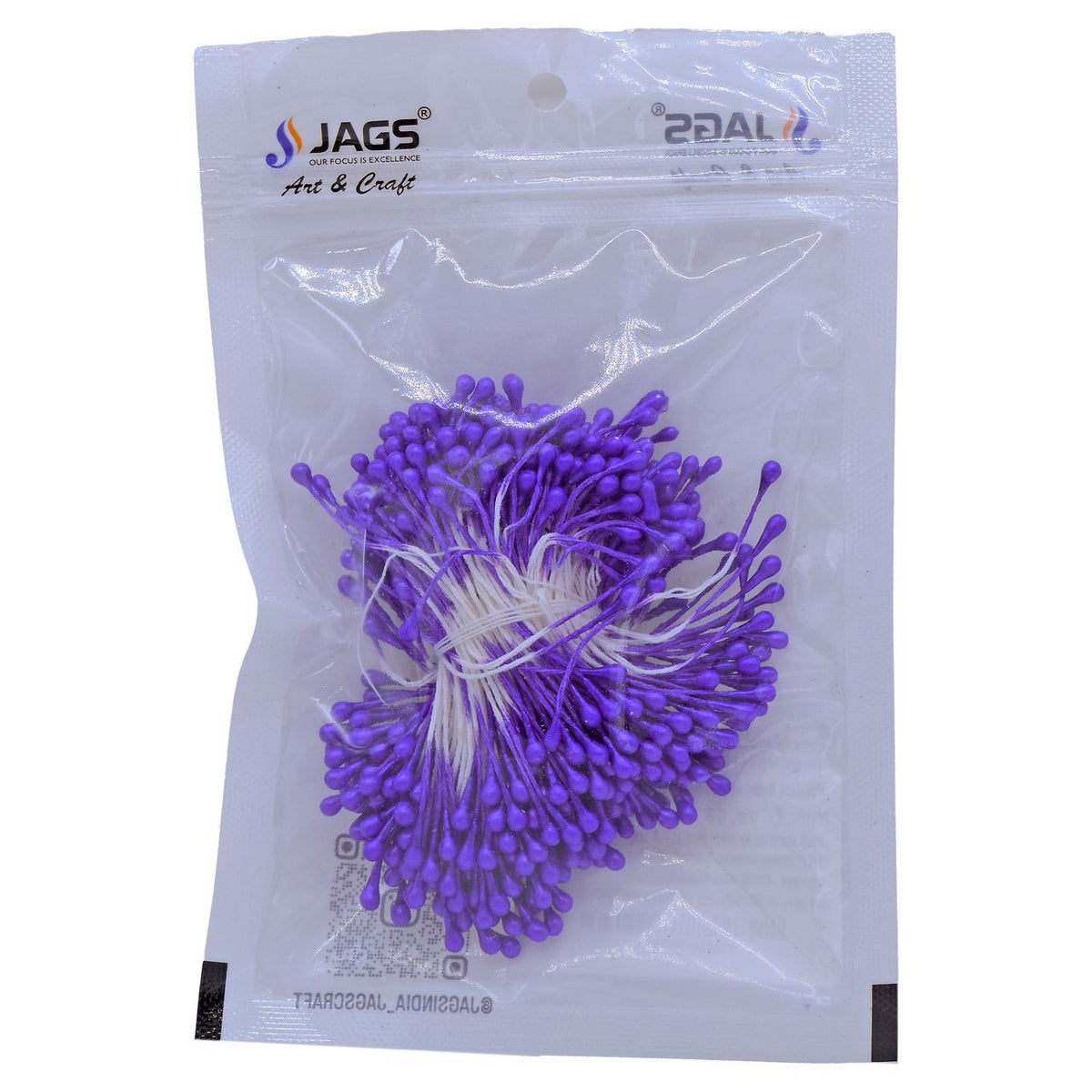 Artificial Flower Polons Purple Design 4 size view