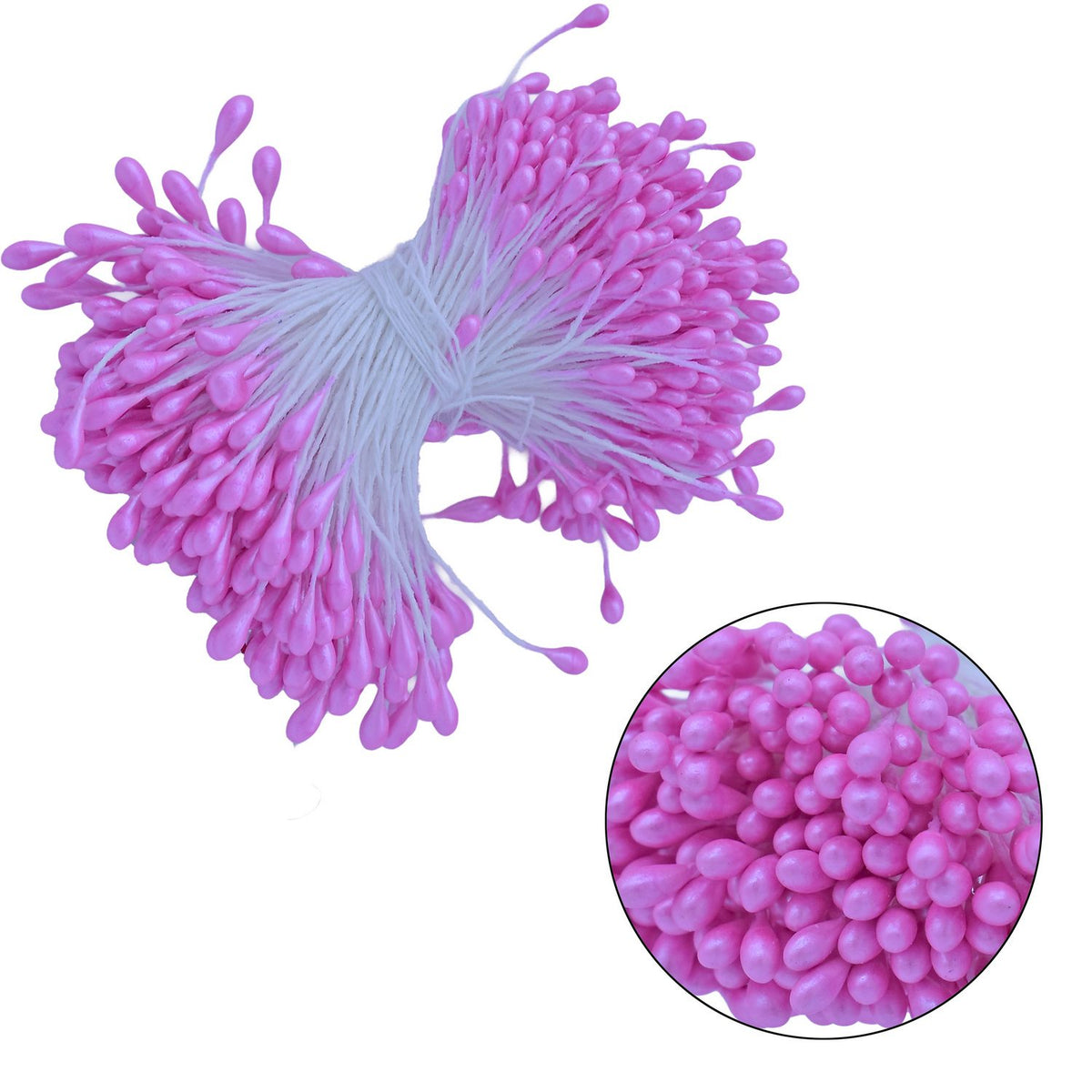 Artificial Flower Polons Pink Design 4