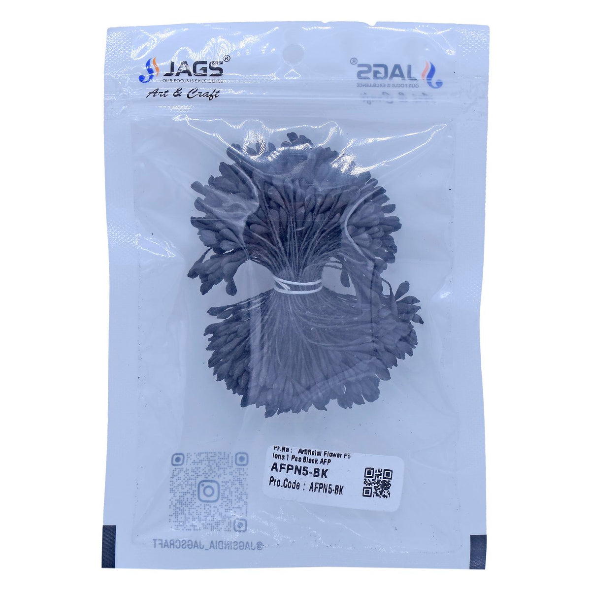 Artificial Flower Polons Black Design 5 size view
