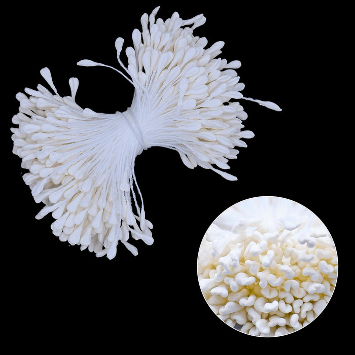 Artificial Flower Polons Off White Design 5 for DIY Craft & Decor