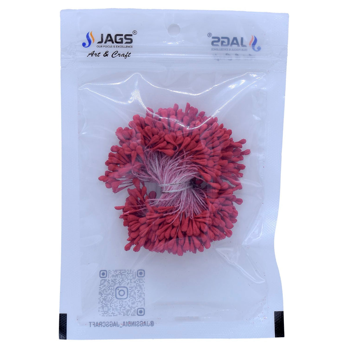 Artificial Flower Polons Red Design 5 size view