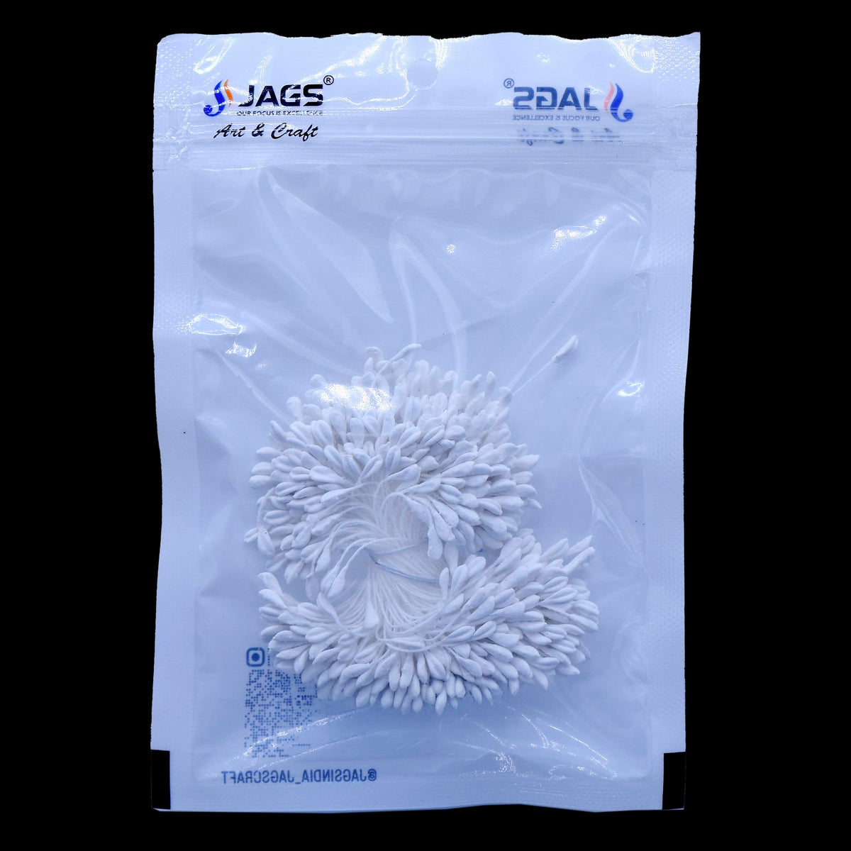 Artificial Flower Polons White Design 5 size view