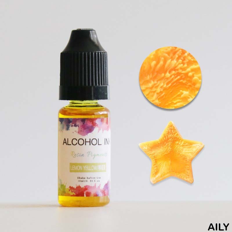 Alcohol Ink 10Ml Lemon Yellow (Aily)