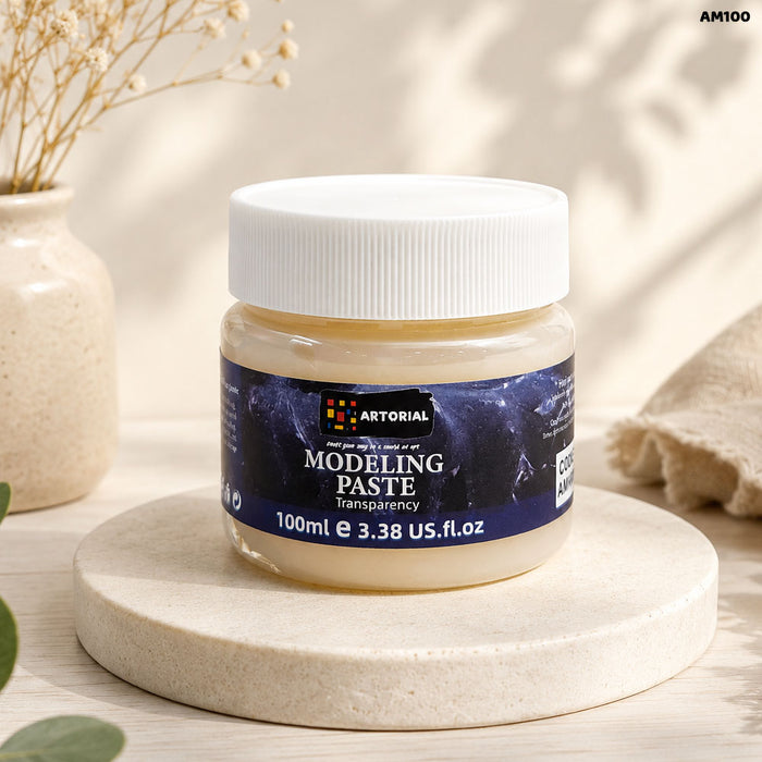 Transparent Modeling Paste 100ml for Texture Art