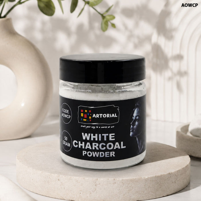 Artorial White Charcoal Powder 50g for Sketching